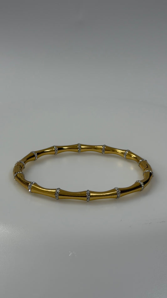 Bamboo studded Bracelet