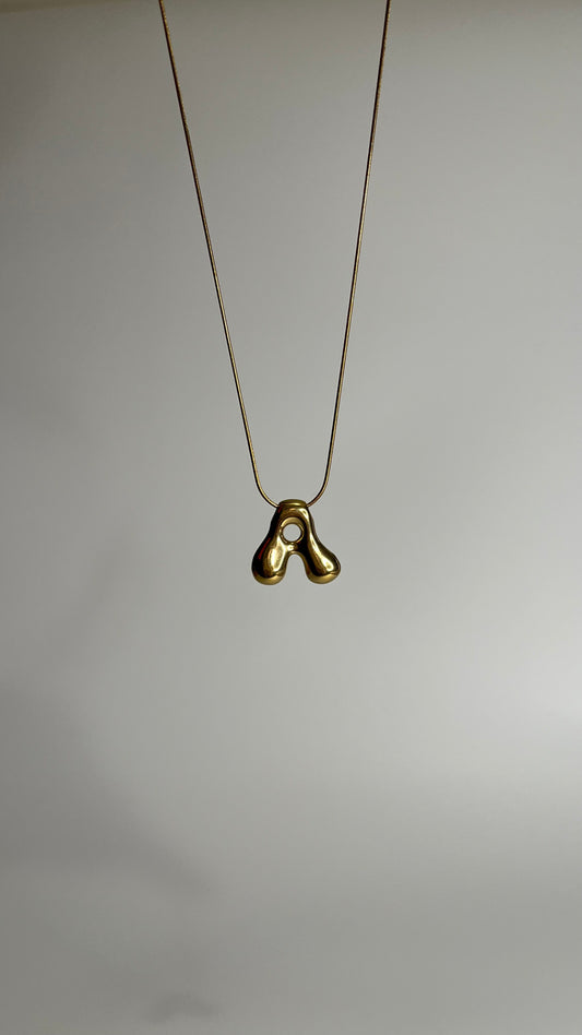 Letter A Necklace