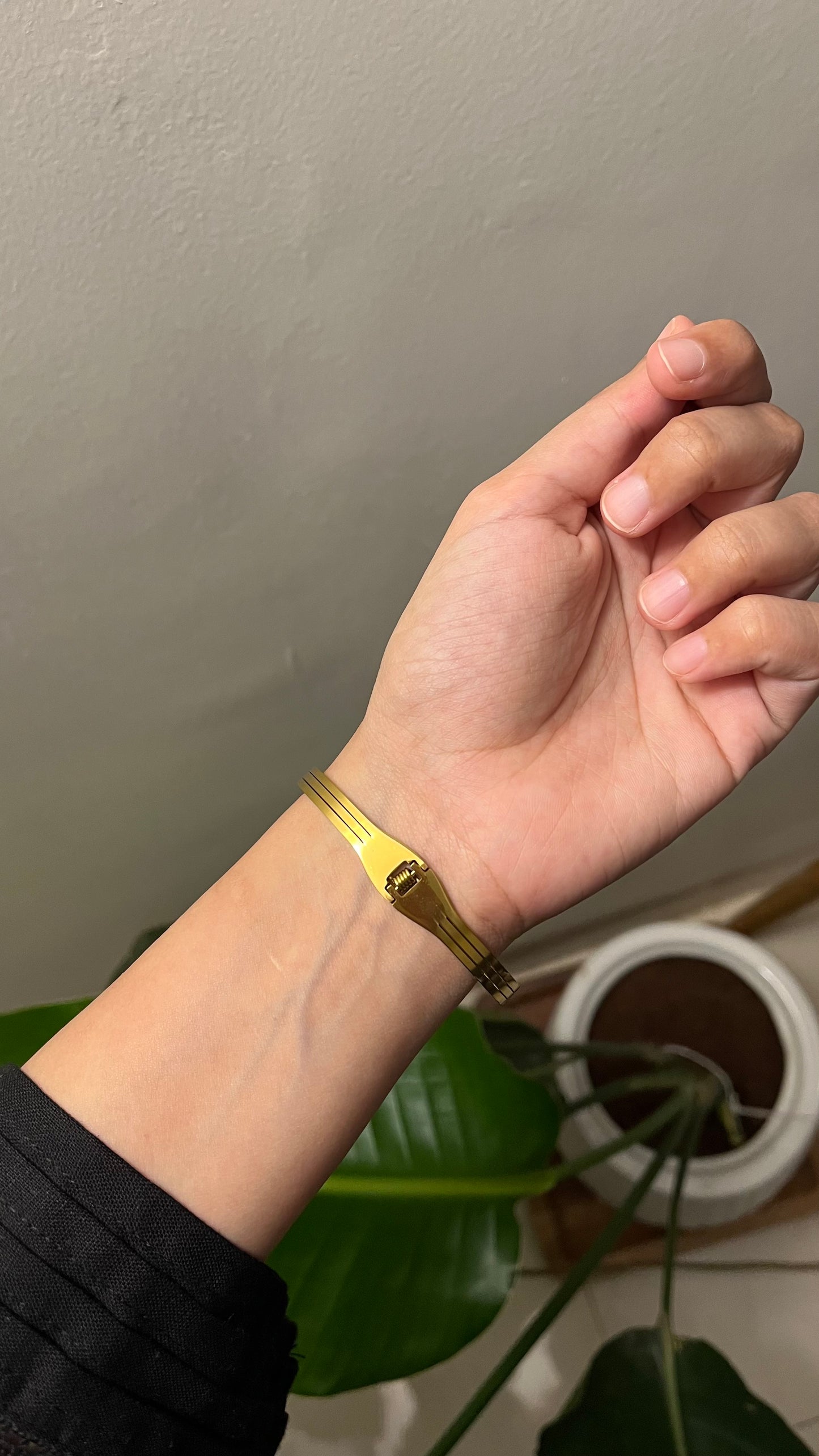 Gold Wrap Bracelet