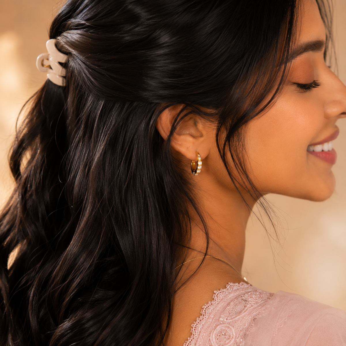 Gold Studded Earrings G