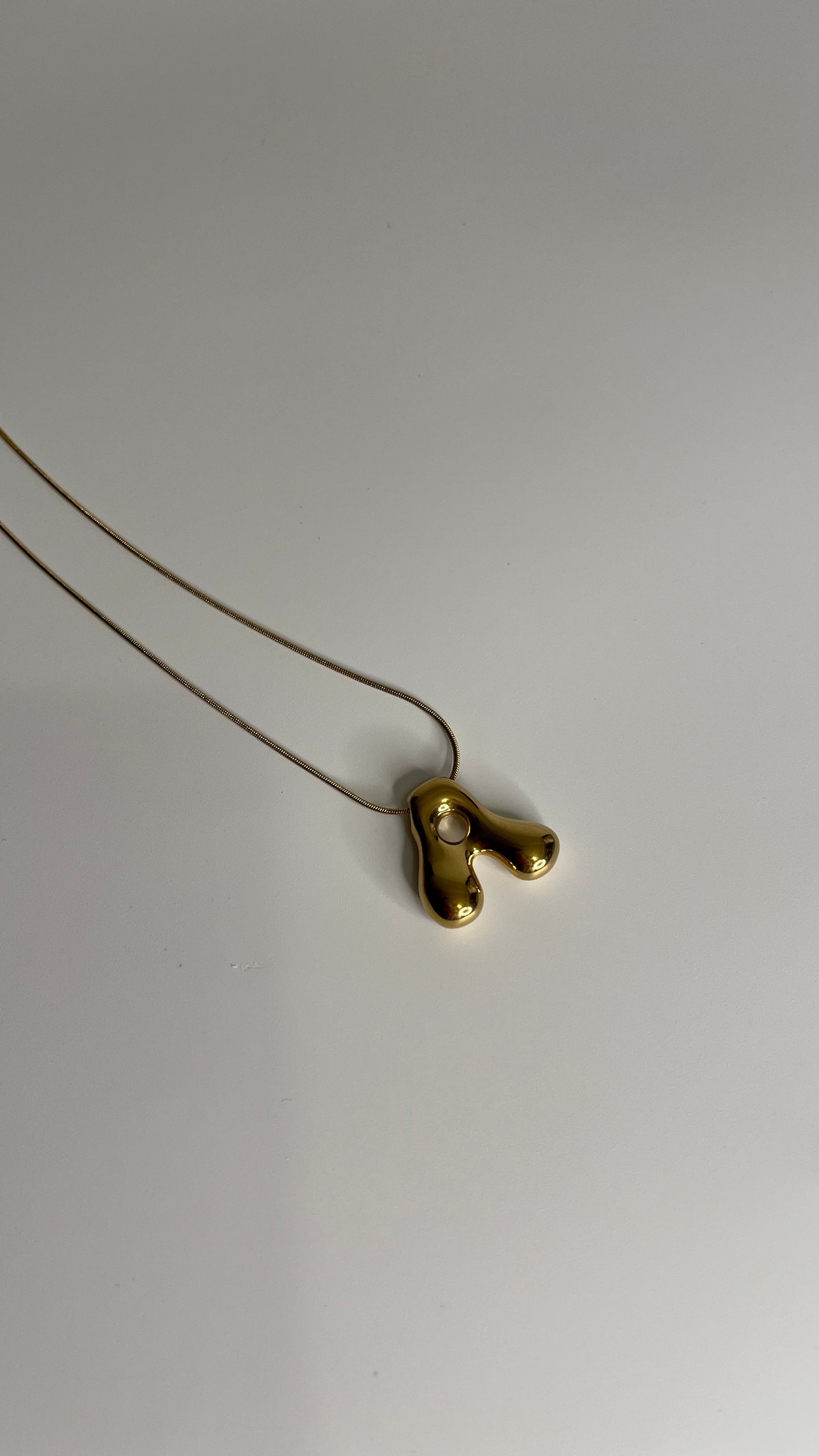 Letter A Necklace