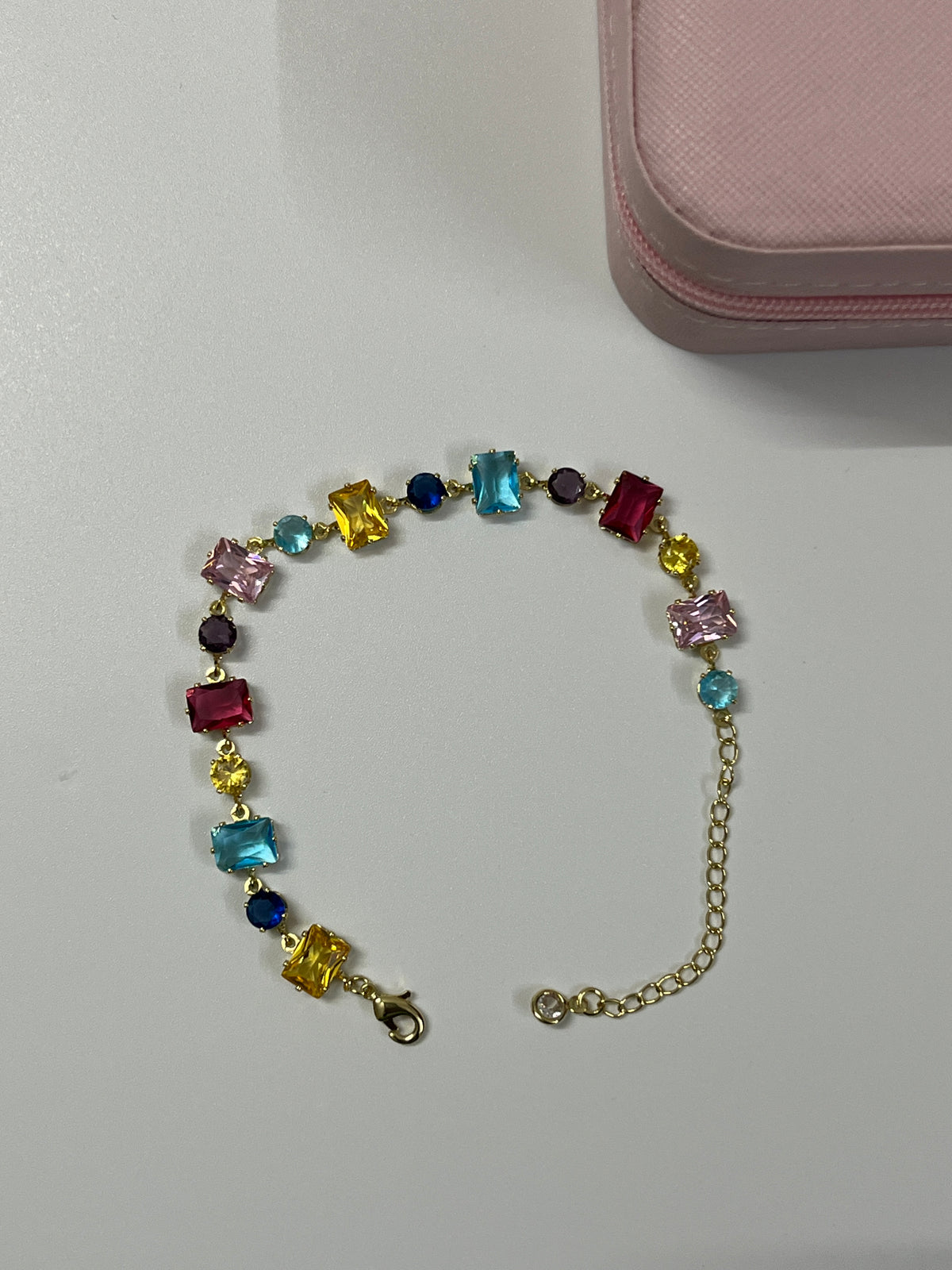 Rainbow Charm Bracelet