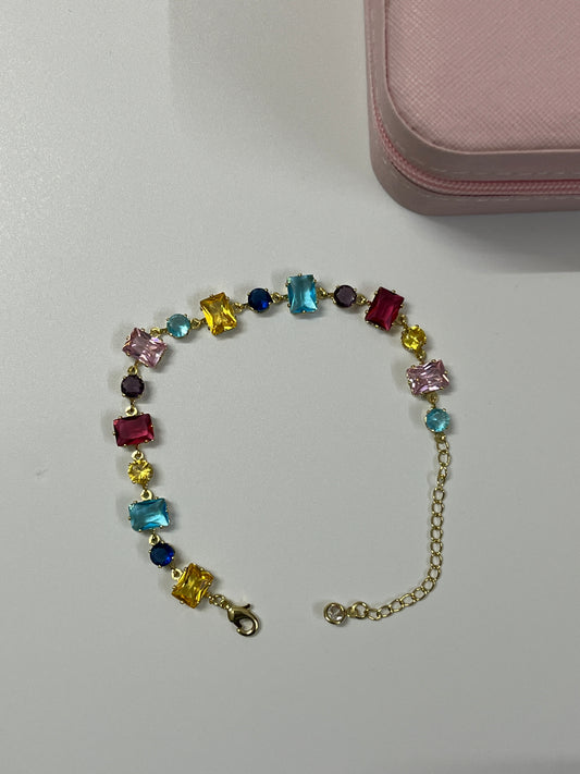 Rainbow Charm Bracelet