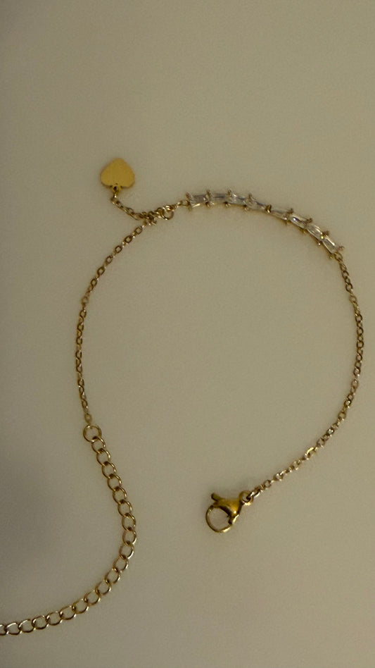 Crystal Chain Bracelet