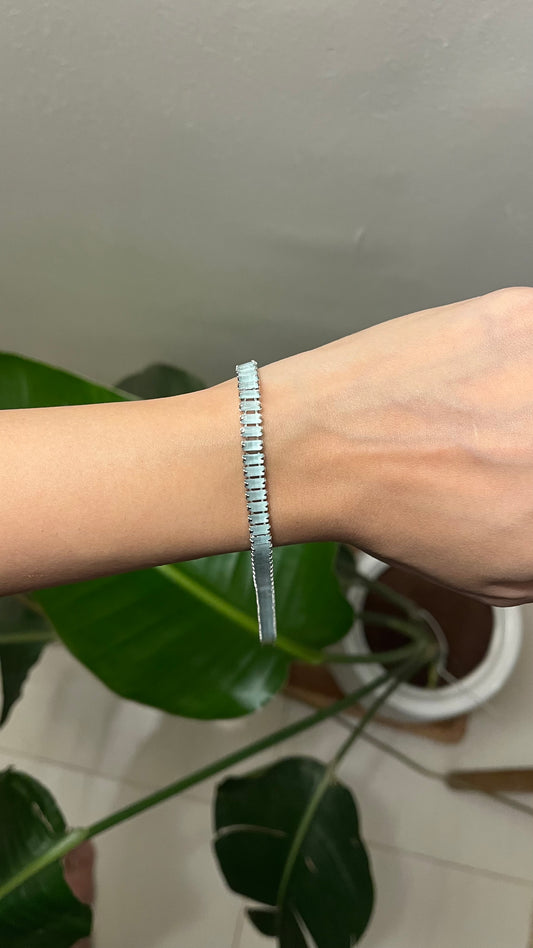 Sea Blue Tennis Bracelet