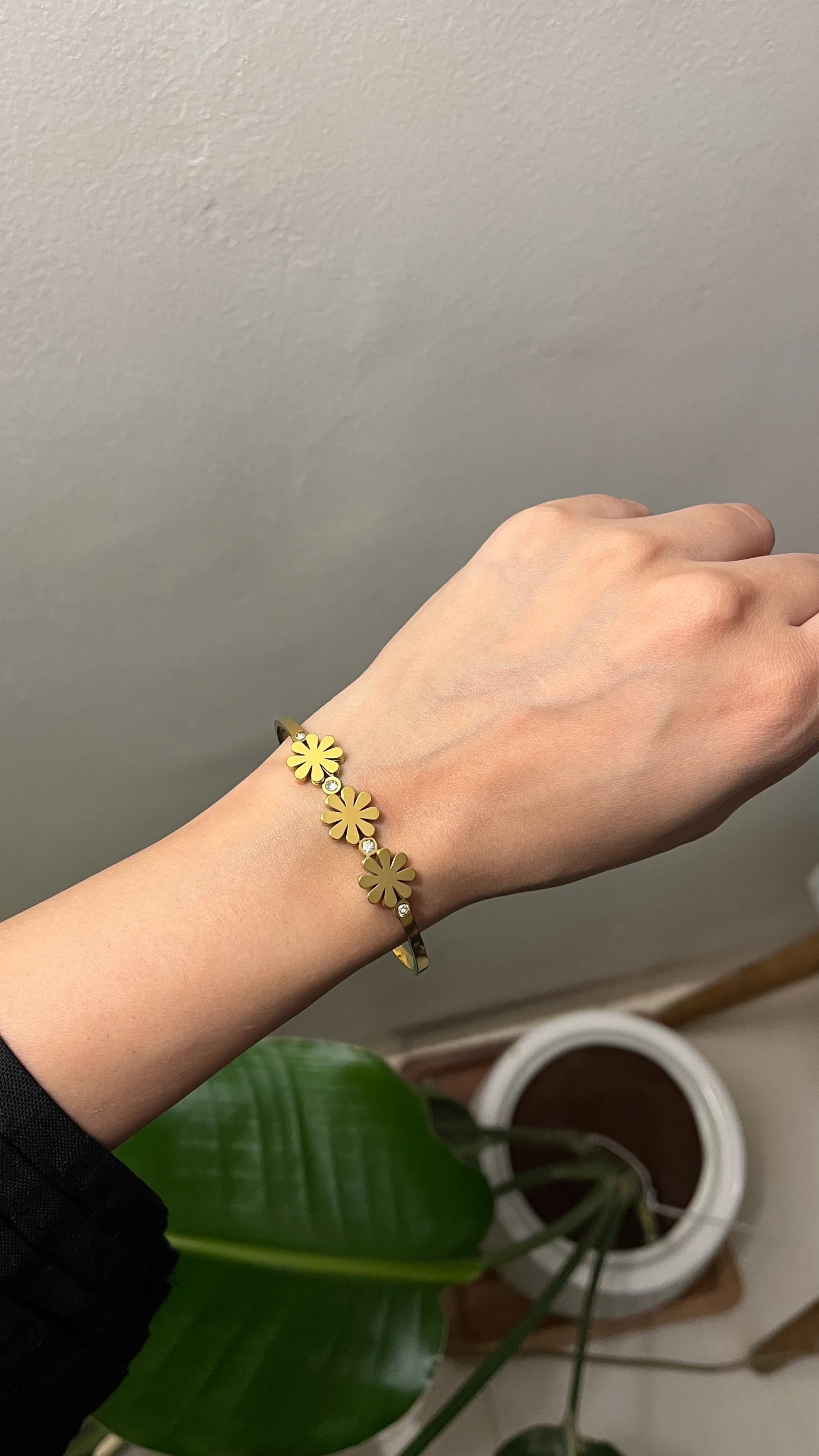 Clover Cuff Bracelet