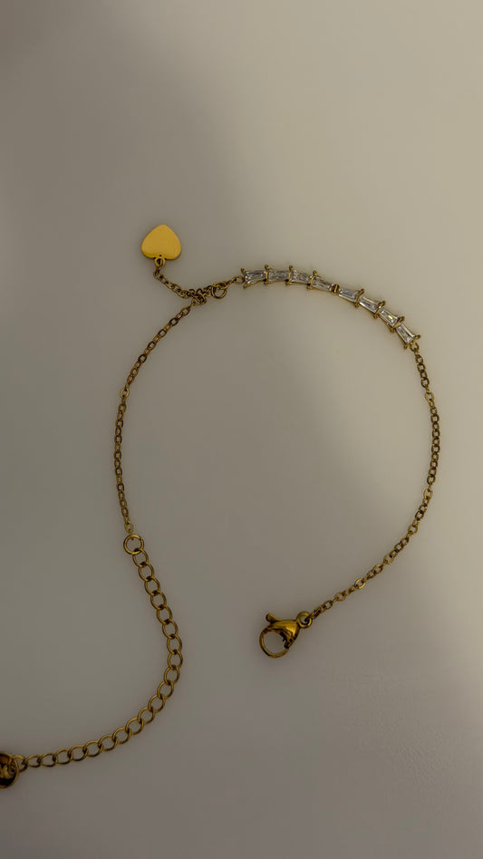 Crystal Chain Bracelet