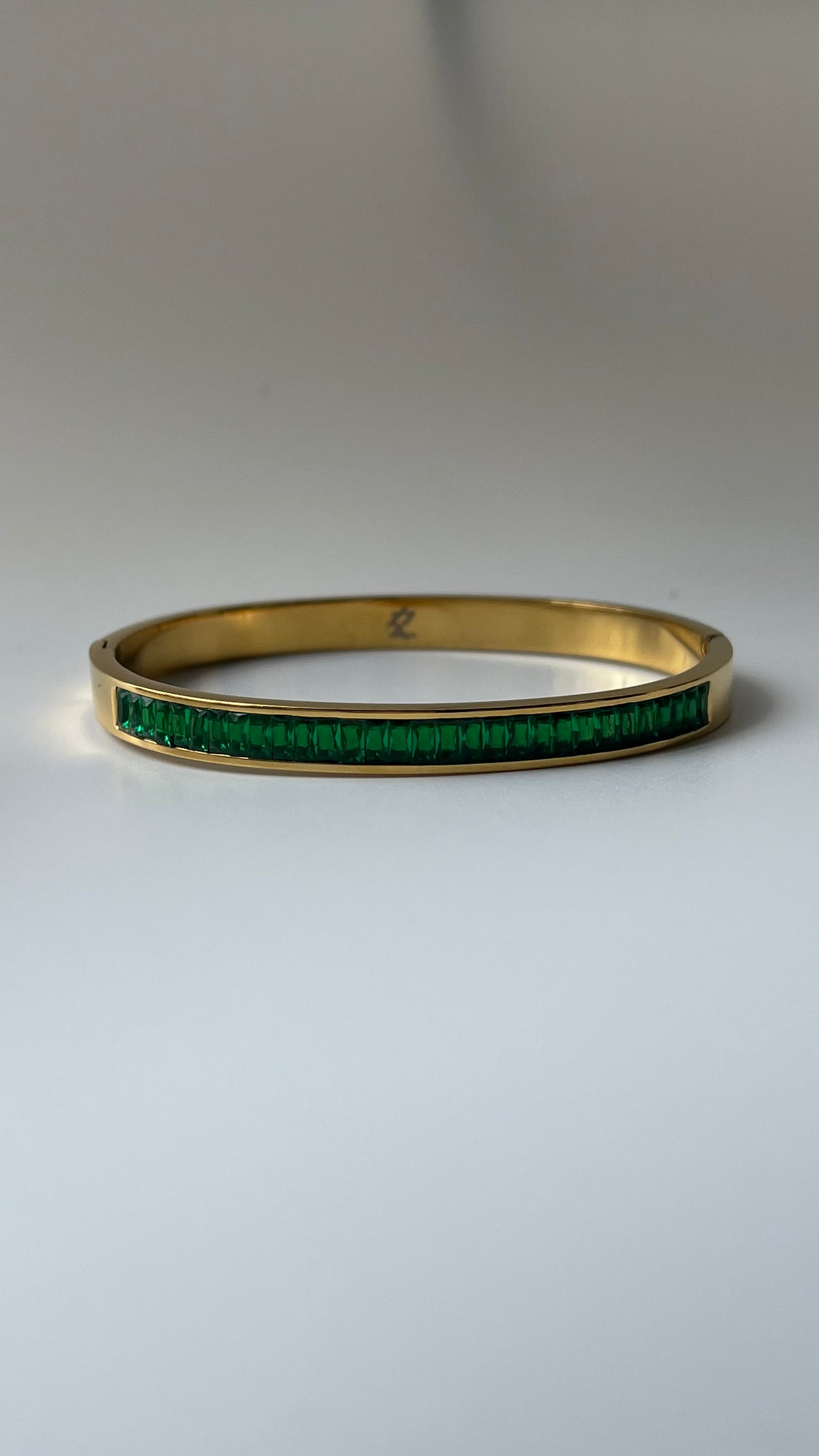 Green Emerald Bracelet