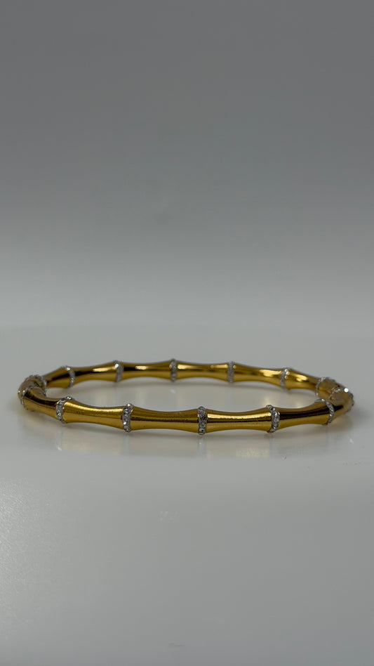 Bamboo studded Bracelet