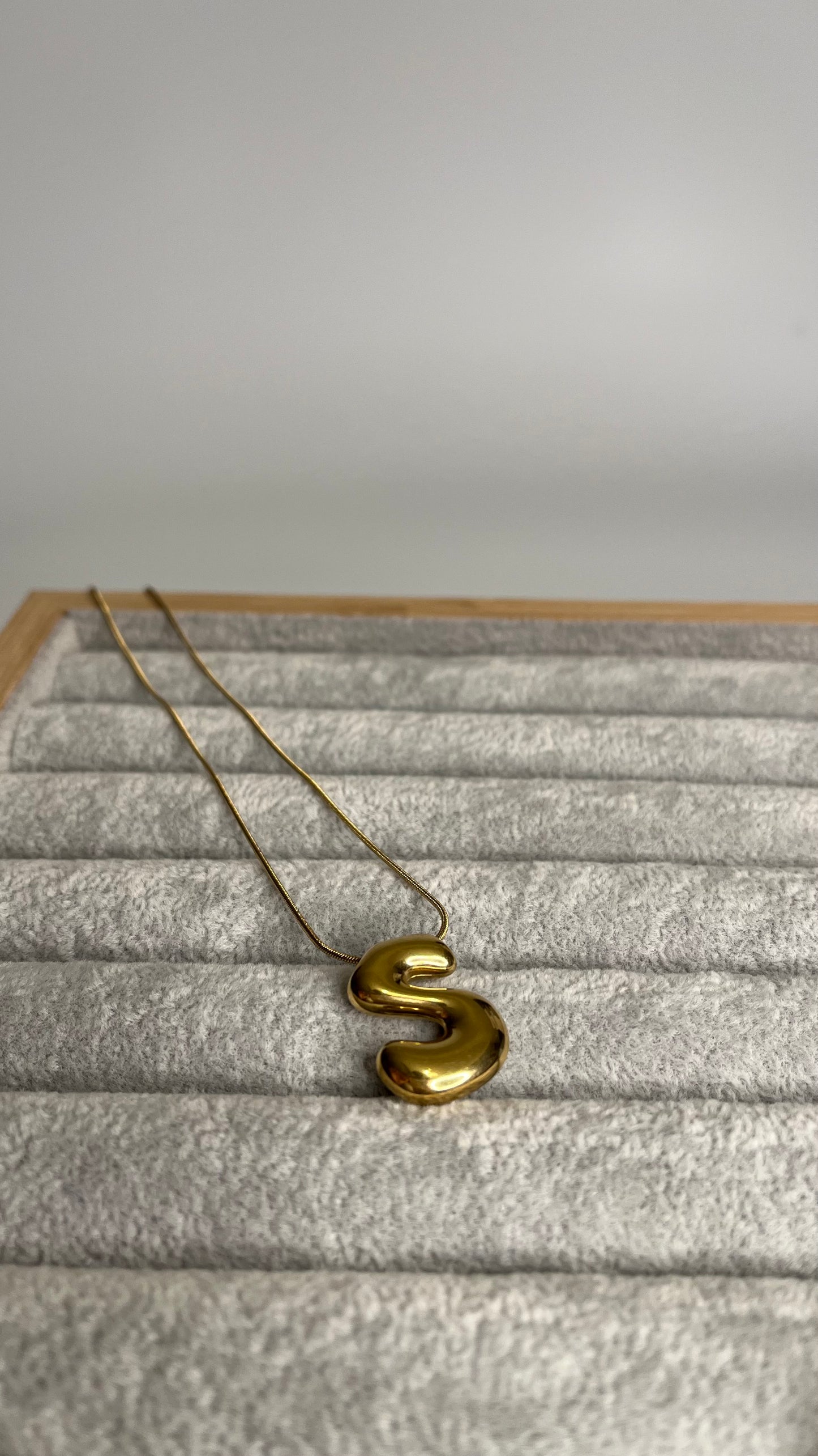 Letter S Necklace