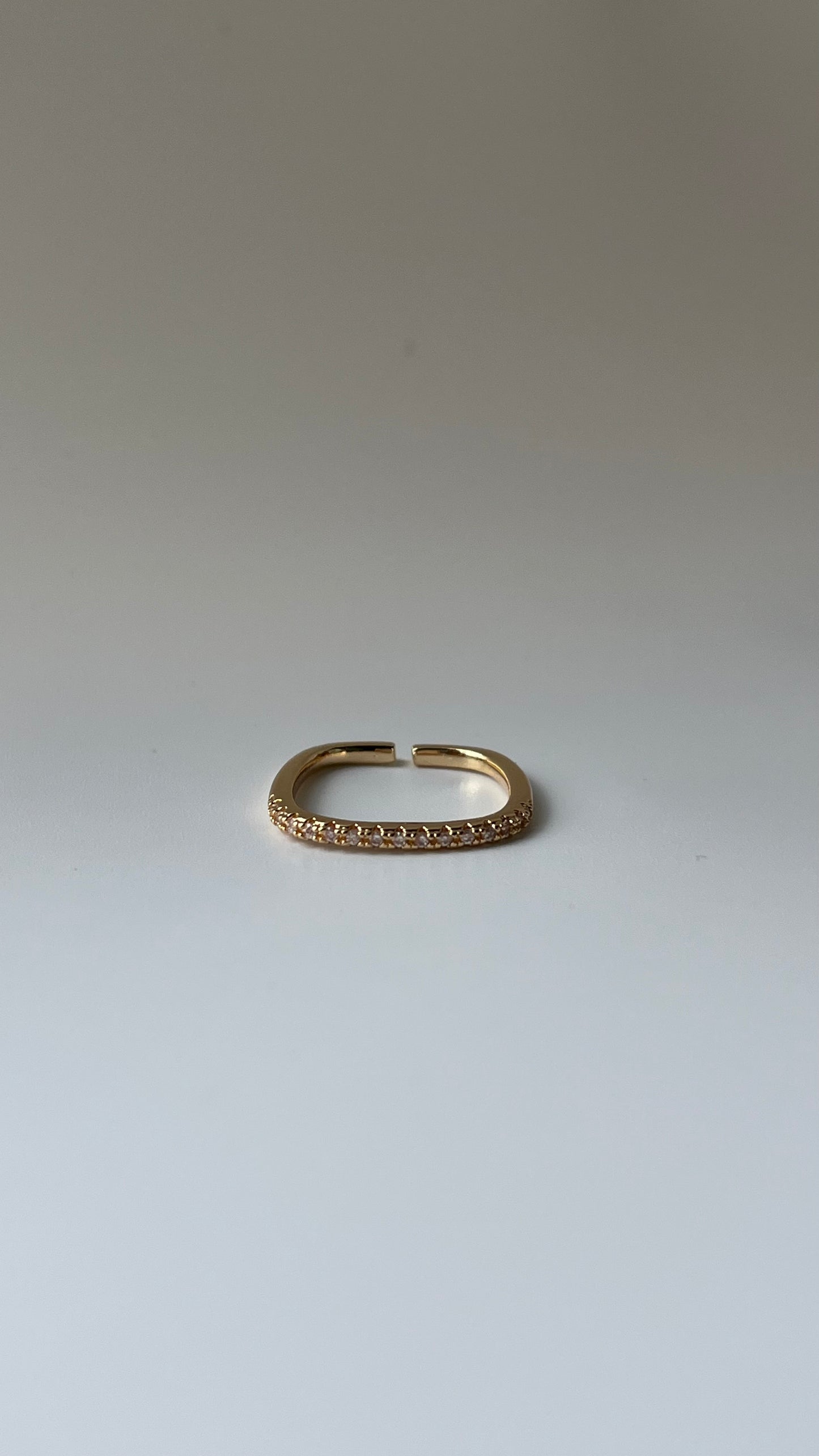 Minimalistic Square Shaped Ring
