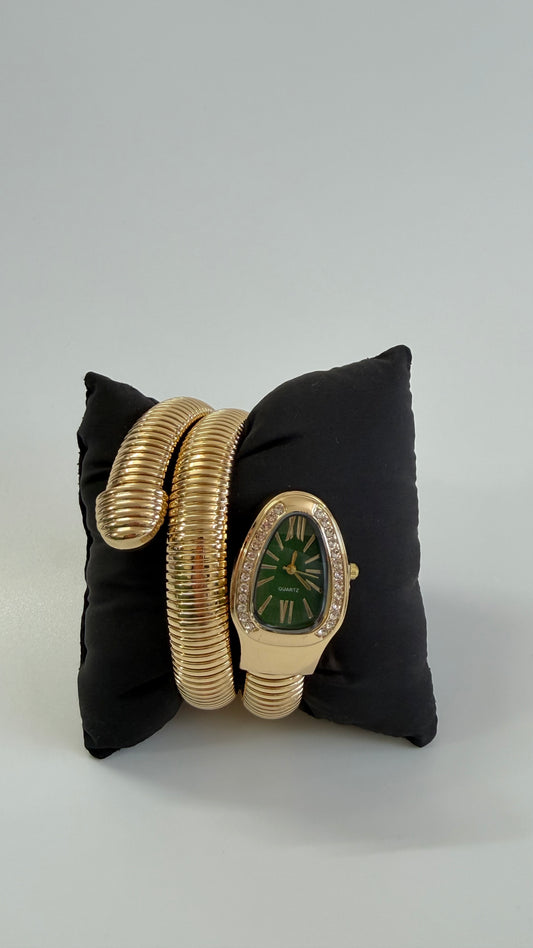 Emerald Coil Watch