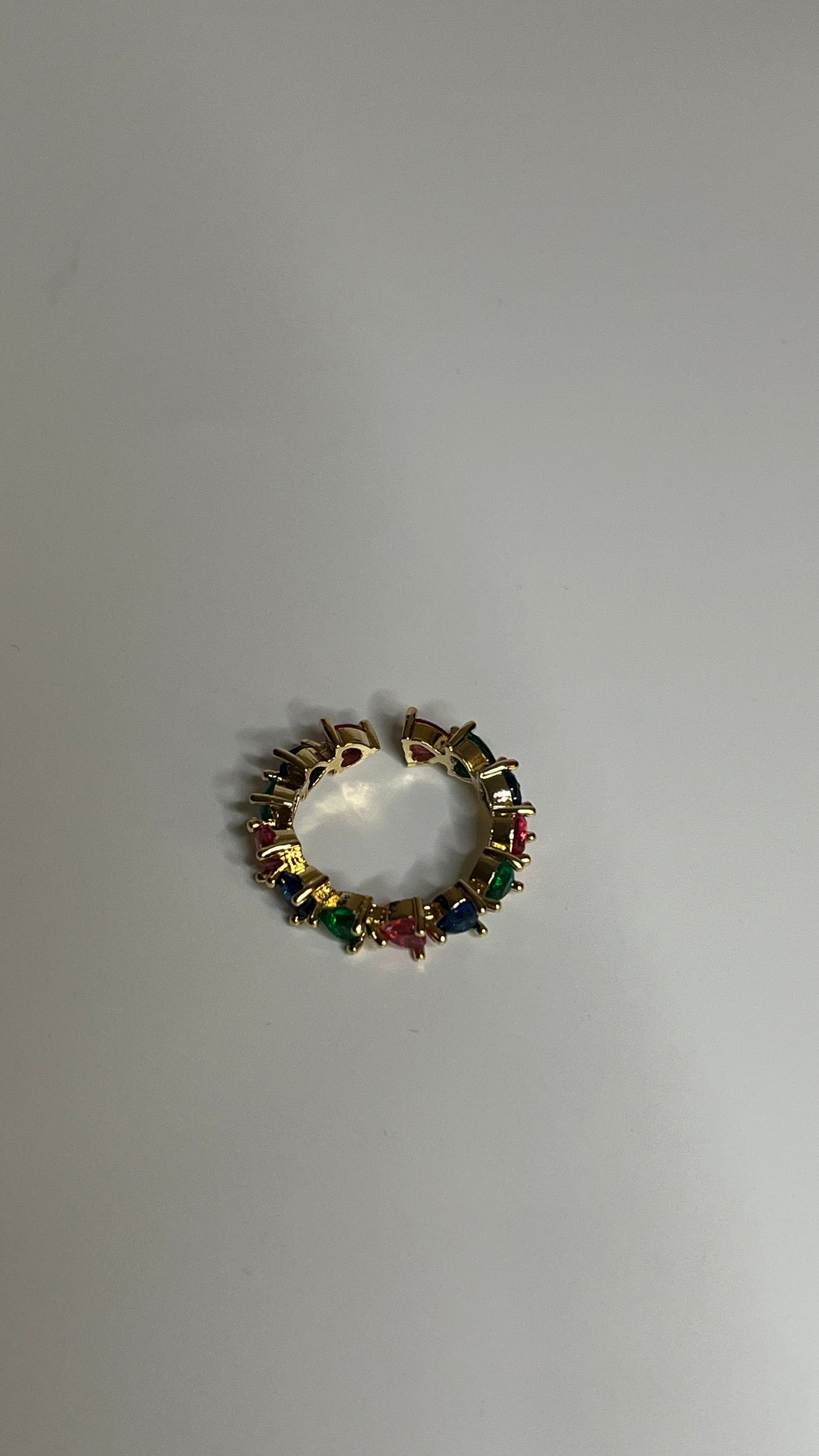 Colorful Heart Ring