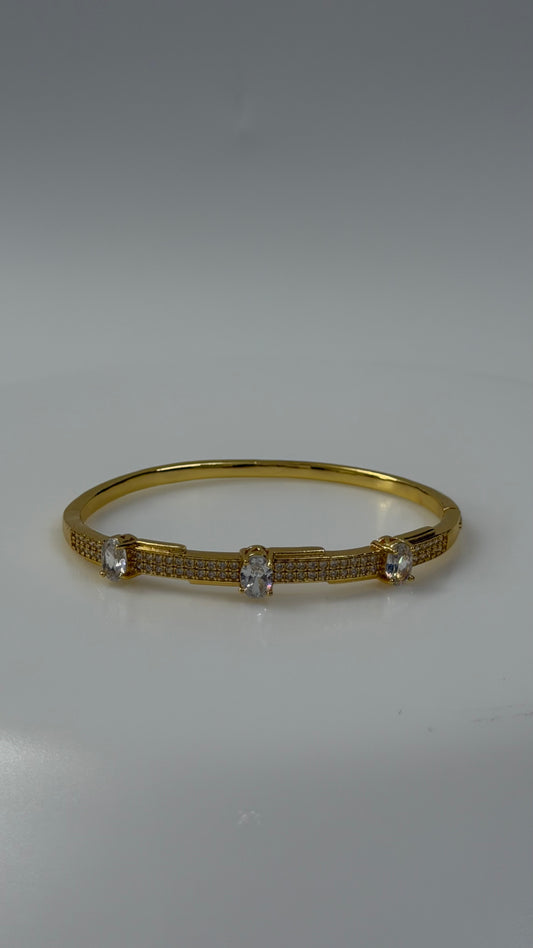 Diamond Studded 3 Bracelet