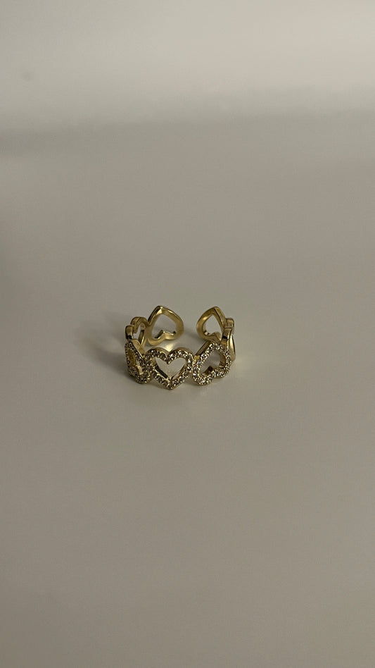 Hearts Ring