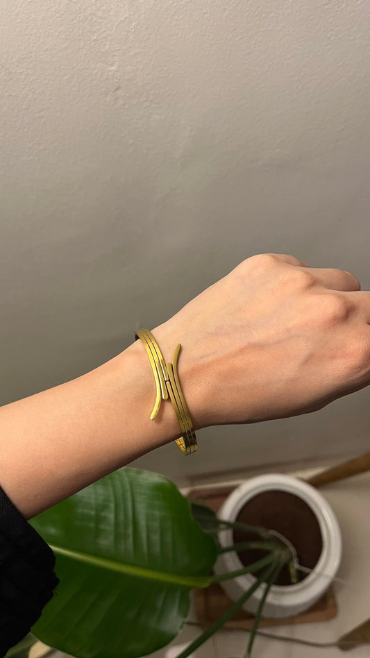 Gold Wrap Bracelet