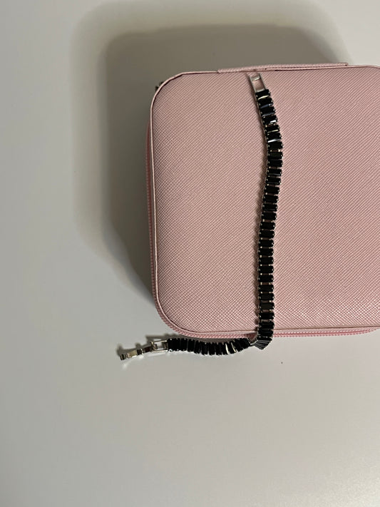 Black Tennis Bracelet