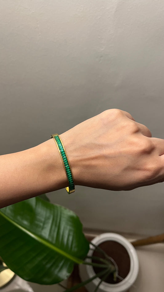 Green Emerald Bracelet