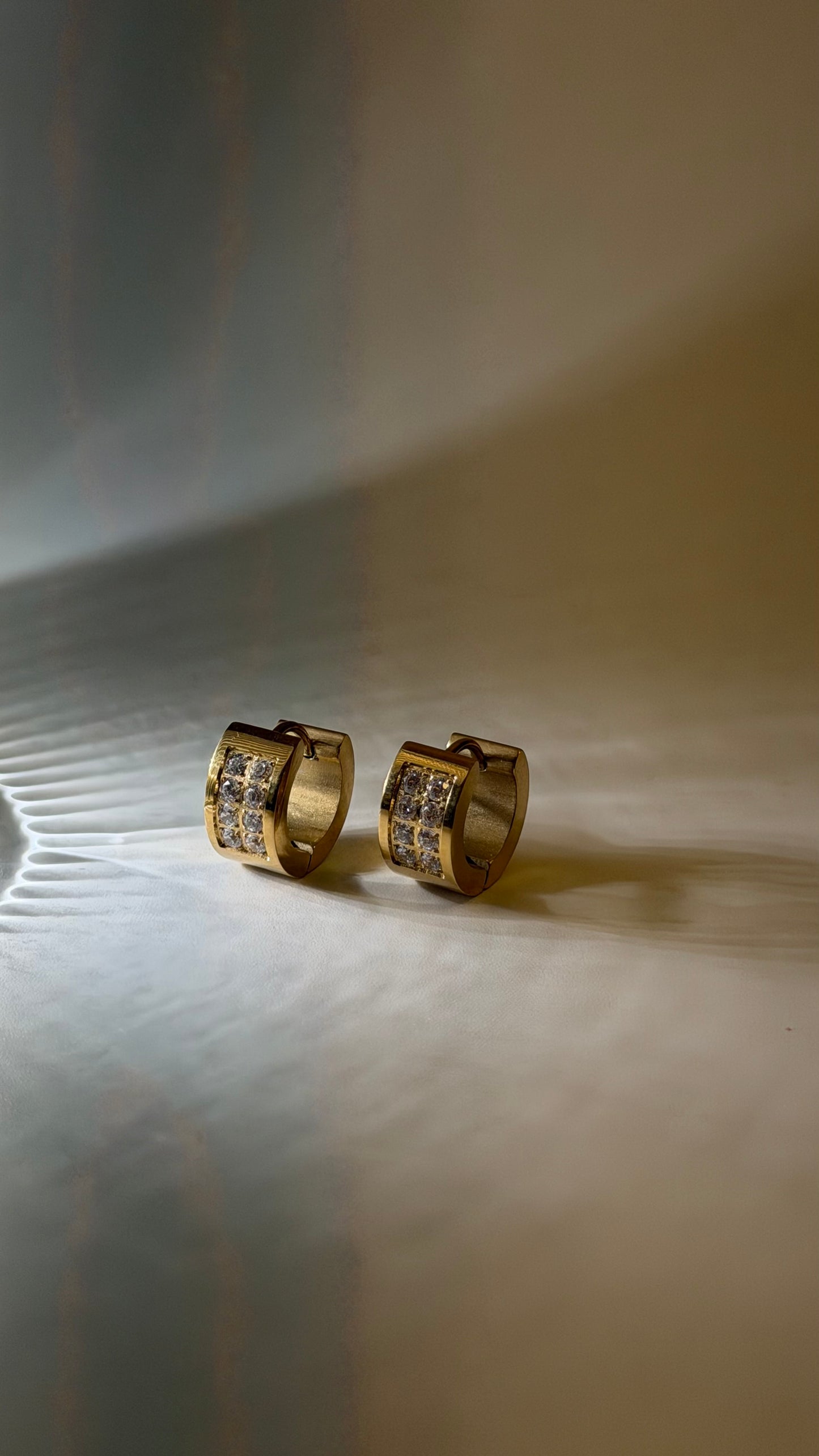 Gold Studded Earrings I