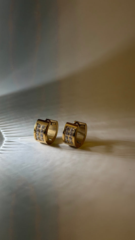 Gold Studded Earrings I