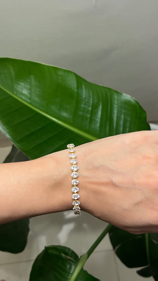 White Crystal Bracelet