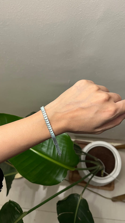 Sea Blue Tennis Bracelet