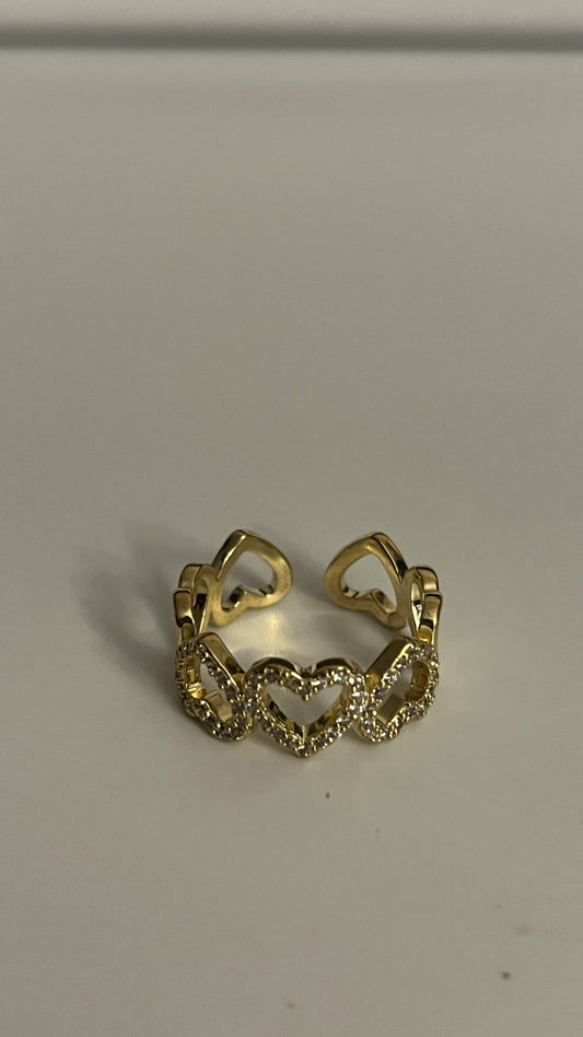 Hearts Ring