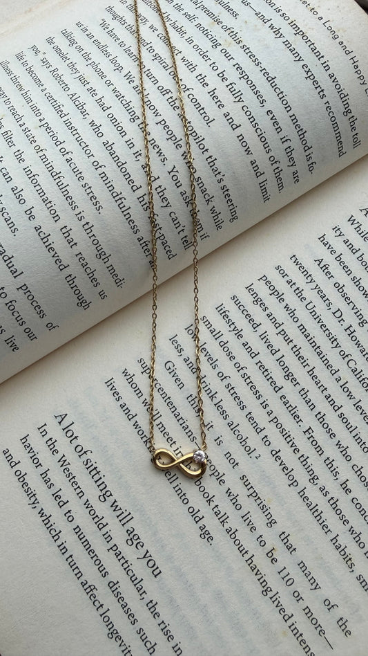 Infinity stone necklaces