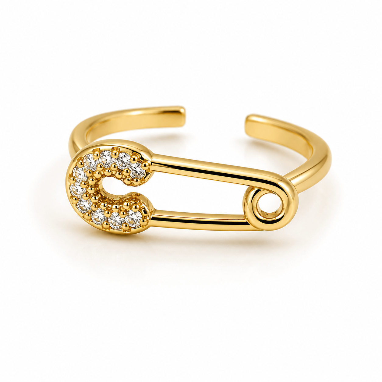 Minimalistic Cutest Pin Ring