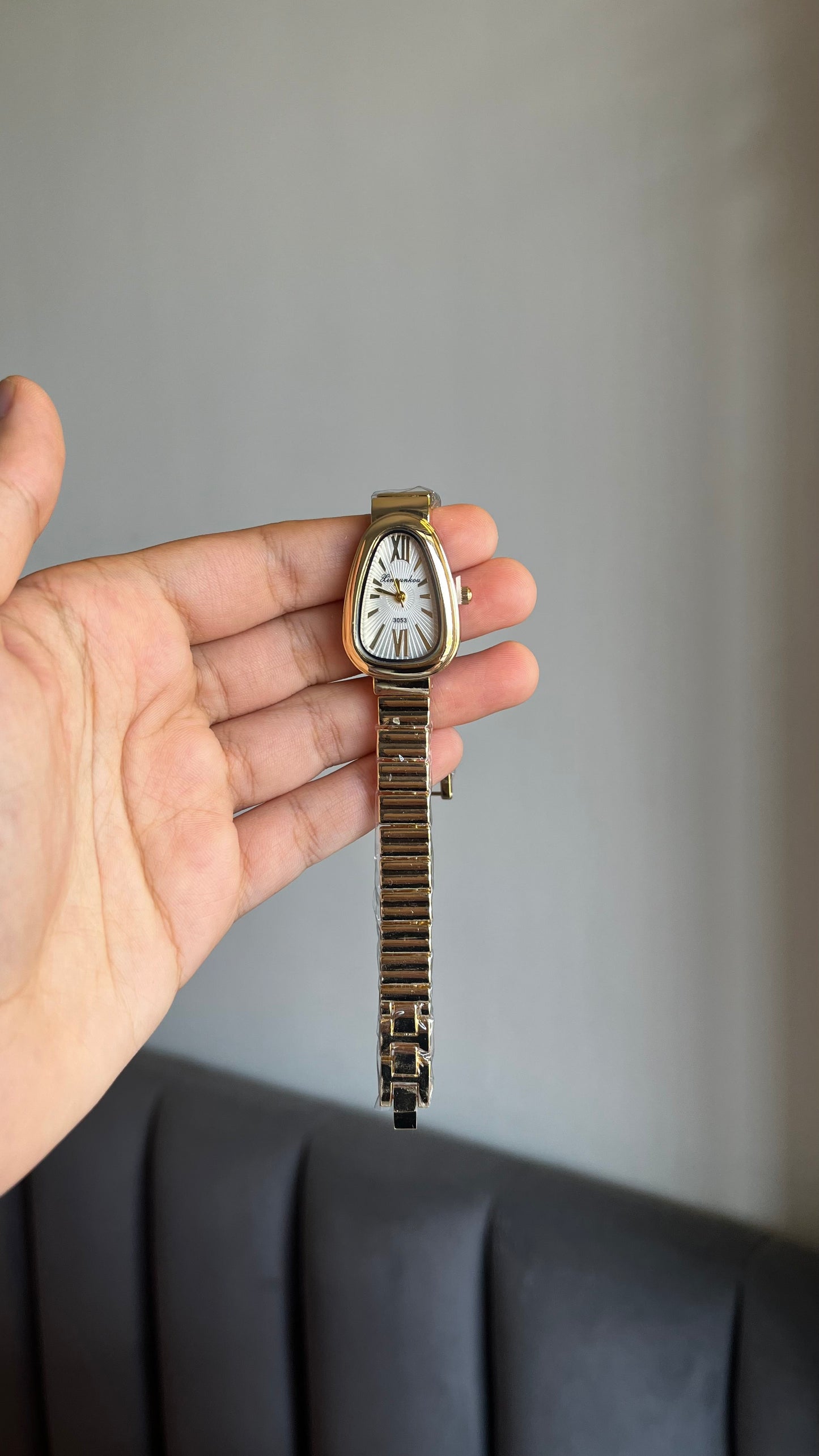 Golden Grace Oval Watch