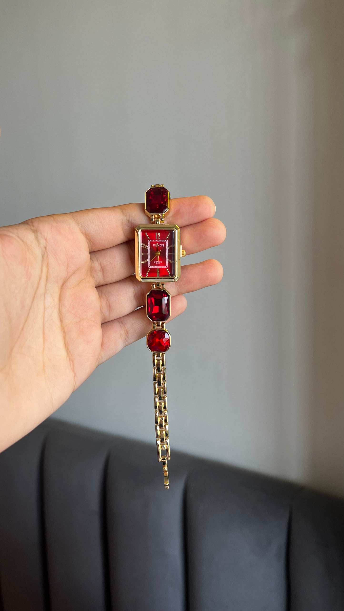 Ruby Royale Gemstone Watch