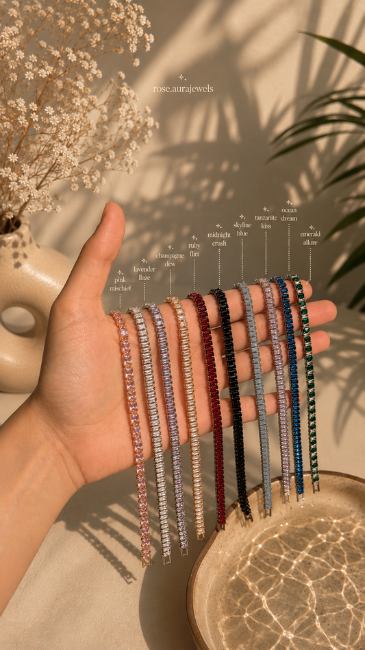 ✨ THE TENNIS BRACELET COLLECTION ✨