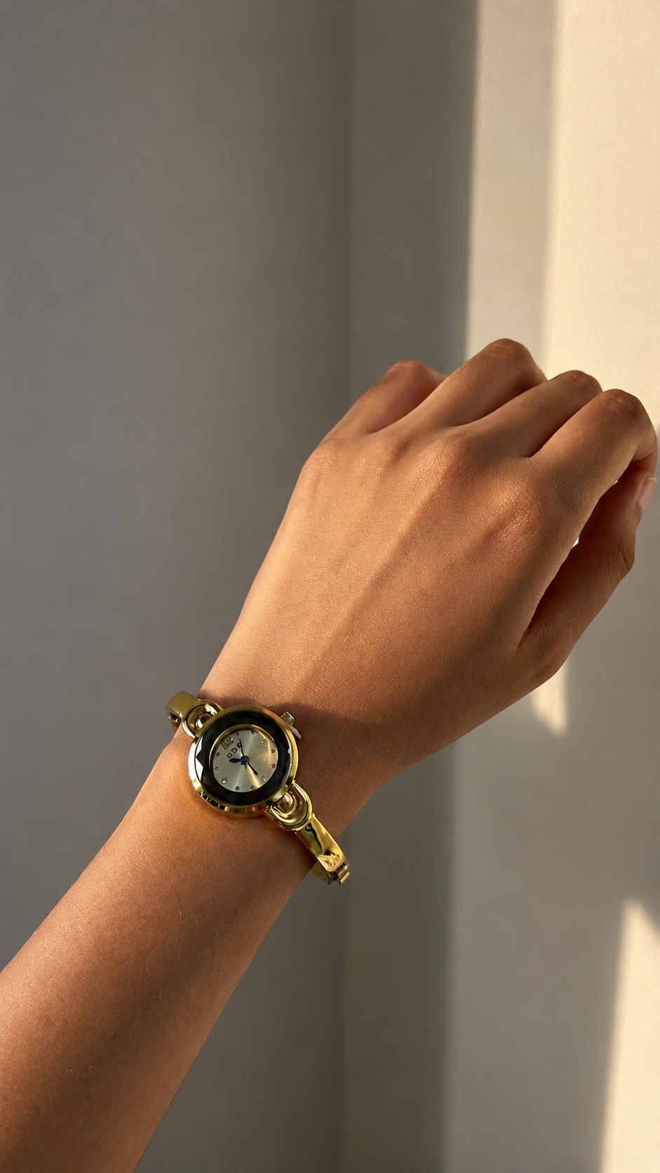 Aurora Gold Bangle Watch