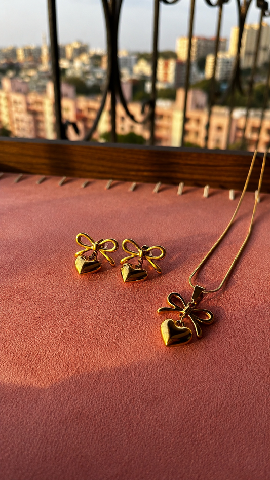 Heart Bow Set