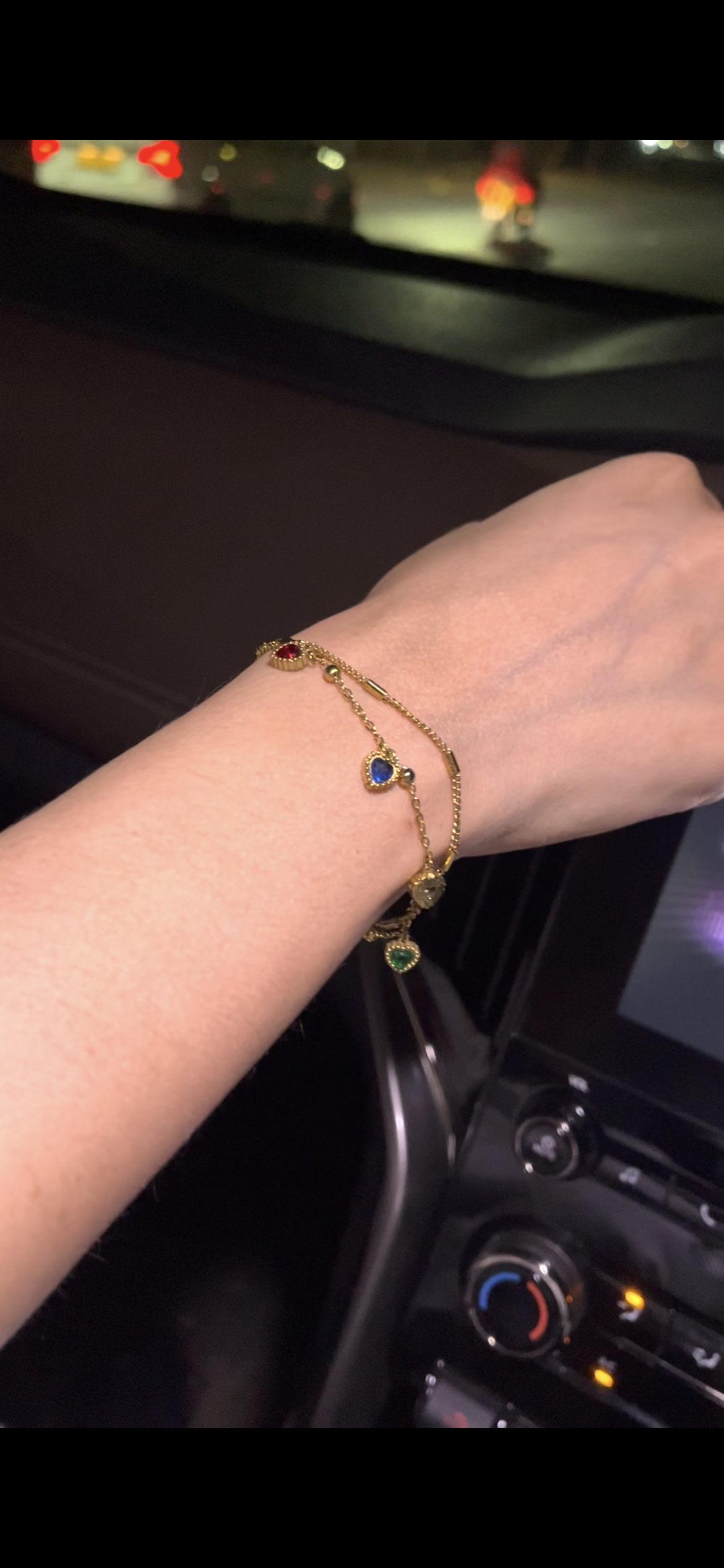Heart Charm Bracelet