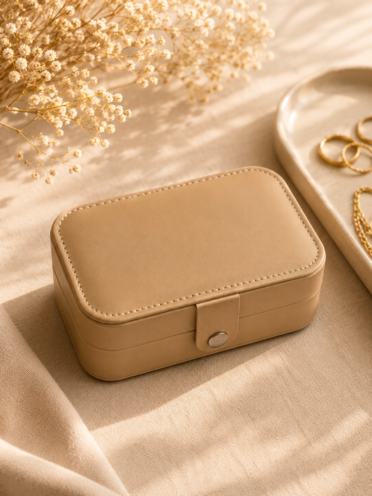 Champagne Jewelry Box
